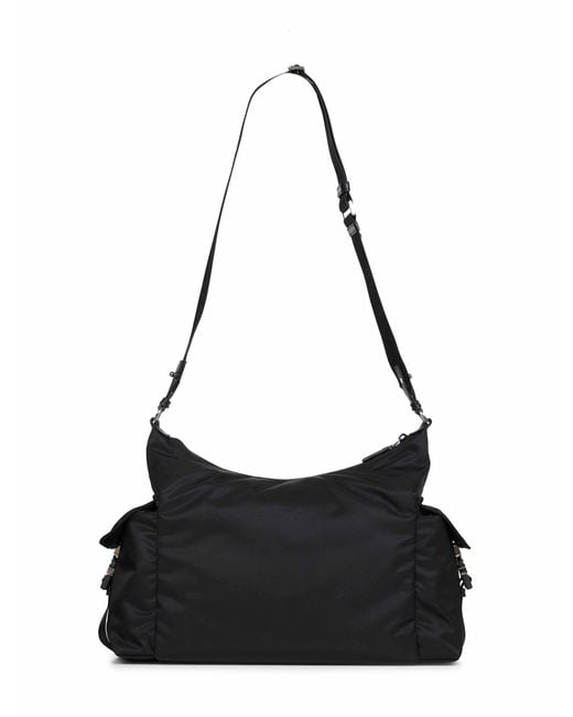 PRADA VIAGGIO Black Prada Explore Crossbody Bag for men