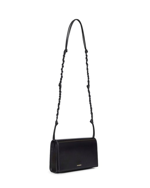 Jil Sander White Tangle Wallet With Strap
