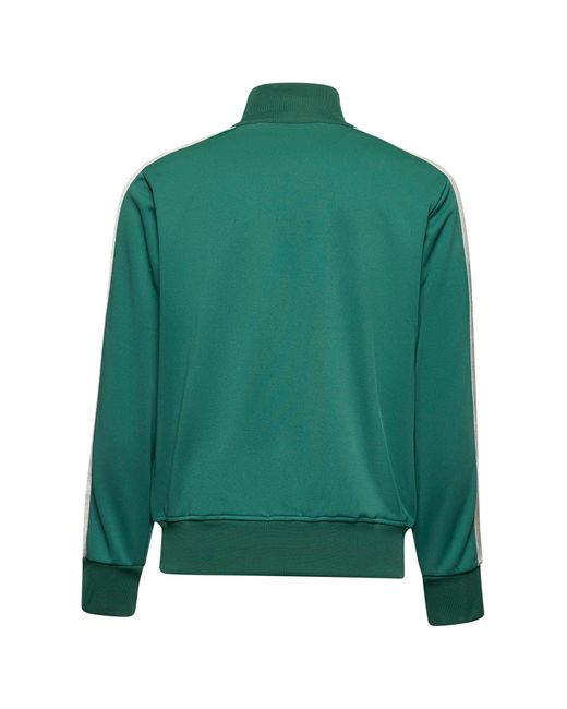 Giacca Track Classic Logo di Palm Angels in Green da Uomo