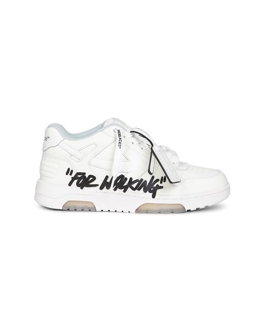 Sneakers Out Of Office "For Walking" Bianche di Off-White c/o Virgil Abloh in White da Uomo