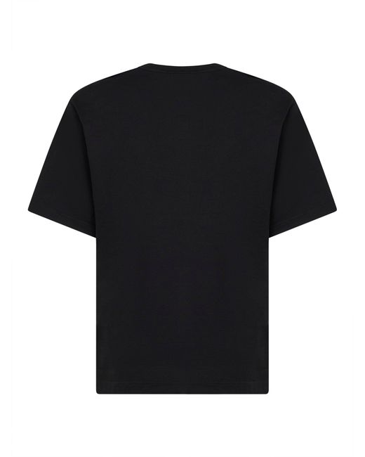 Dolce & Gabbana Black Jersey Logo T-Shirt for men