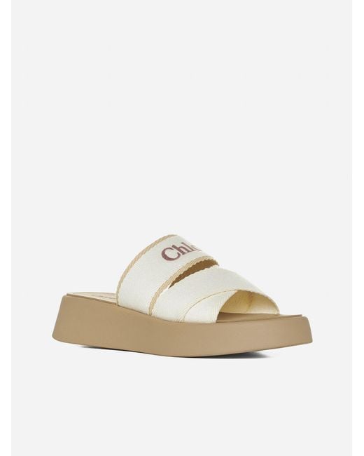 Chloé White Chloé Sandals