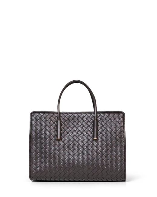 Bottega Veneta Brown Espresso Small Barbara Tote Bag