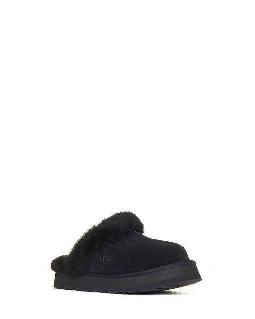 Ugg Black Disquette Slippers