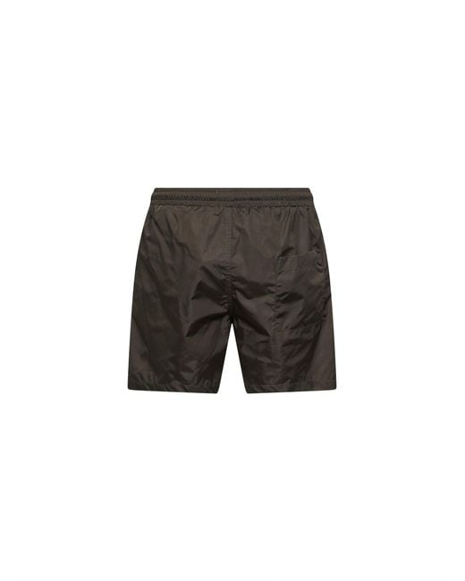 D 40 Gray Military Nylon Swim Shorts for men