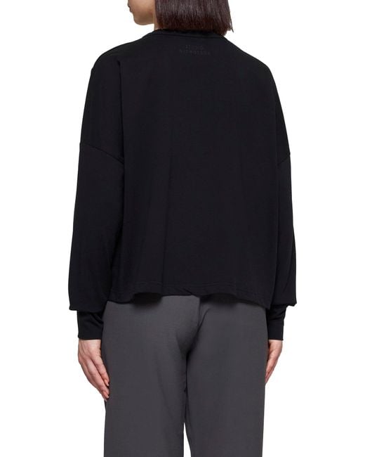 Maglia A Maniche Lunghe di Studio Nicholson in Blue