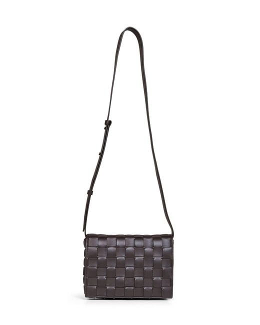 Bottega Veneta White Espresso Orto Messenger Bag for men