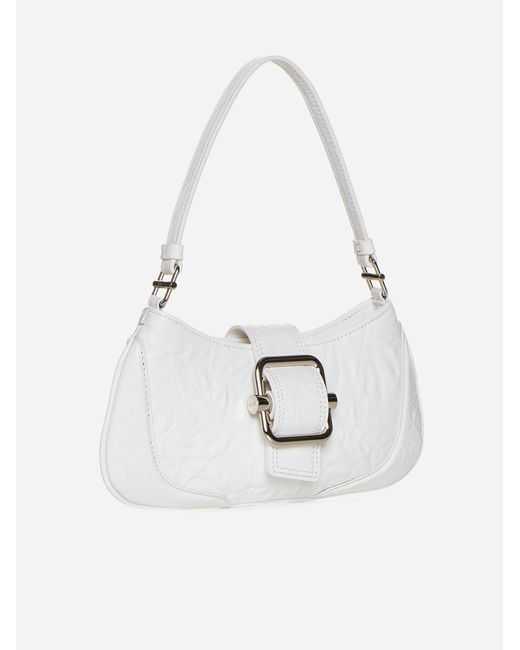OSOI White Brocle Small Leather Bag