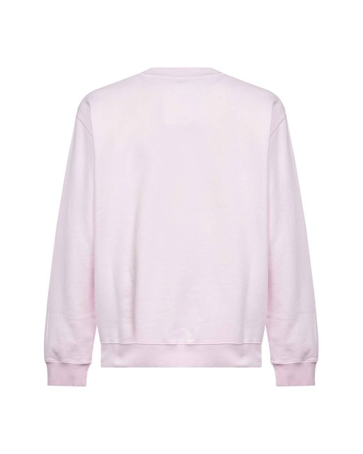 Jacquemus Pink Organic Cotton Fleece The Gros Grain Sweatshirt for men