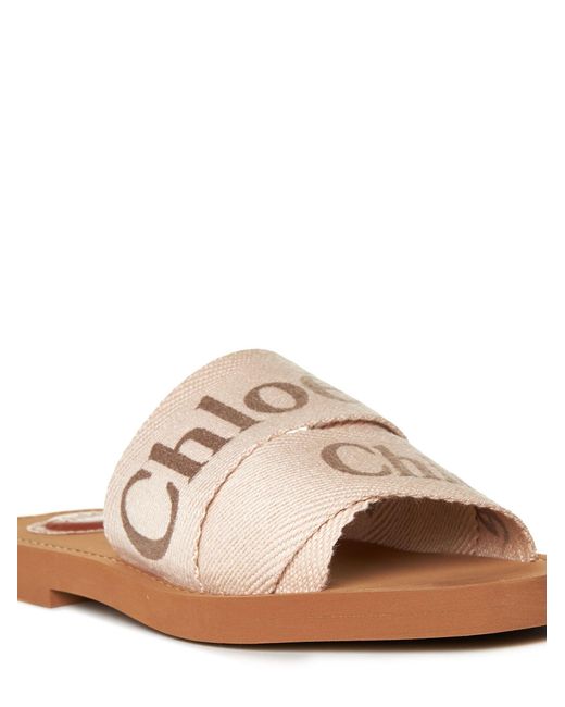 Chloé Multicolor Chloã Woody Sabot By Chloã