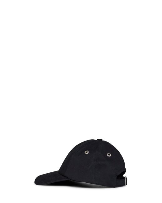AMI Blue Ami De Coeur Cotton Baseball Cap <Br for men