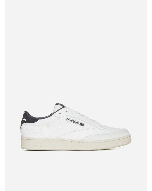 Reebok Club C Leather Sneakers in White for Men | Lyst UK