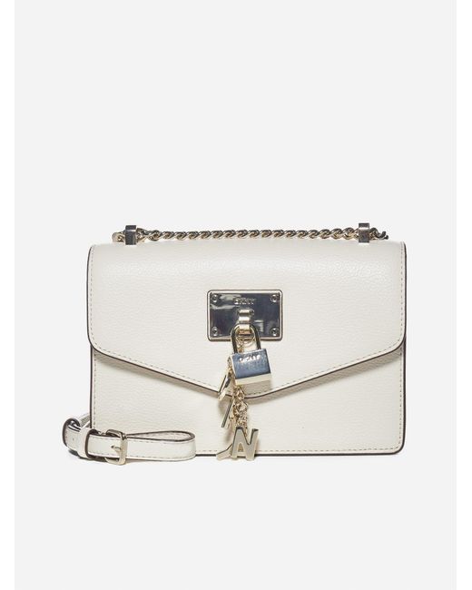 DKNY Elissa Small Leather Shoulder Bag 