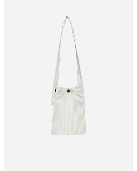 Homme Plissé Issey Miyake White Homme Plisse Issey Miyake Bags for men
