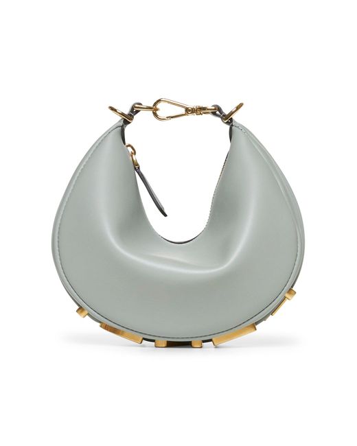 Fendi Gray Matcha Graphy Mini Mini Bag