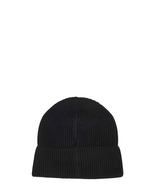 Berretto Con Logo di Moncler in Blue da Uomo
