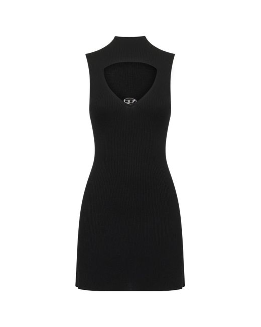 DIESEL Black Short Dresses