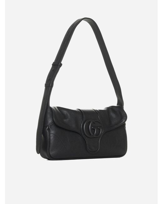 Gucci Black Aphrodite Small Leather Bag