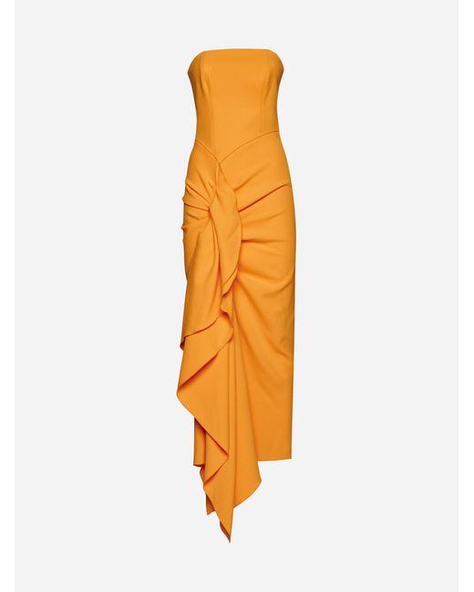 Solace London Orange Dresses
