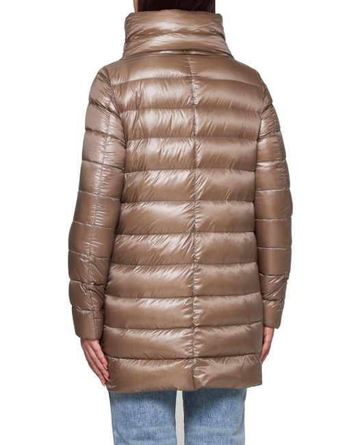 Herno Icons Brown Down Jacket <Br
