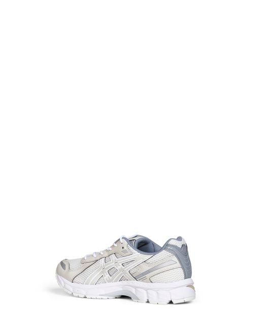 Asics White Cream And Smoke Gel-Kayano 12.1 Sneakers for men