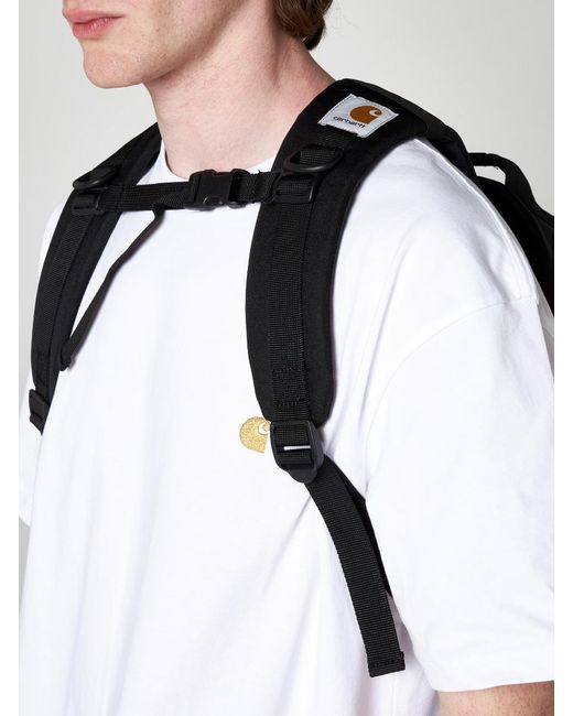 Carhartt Black Kickflip Canvas Backpack for men