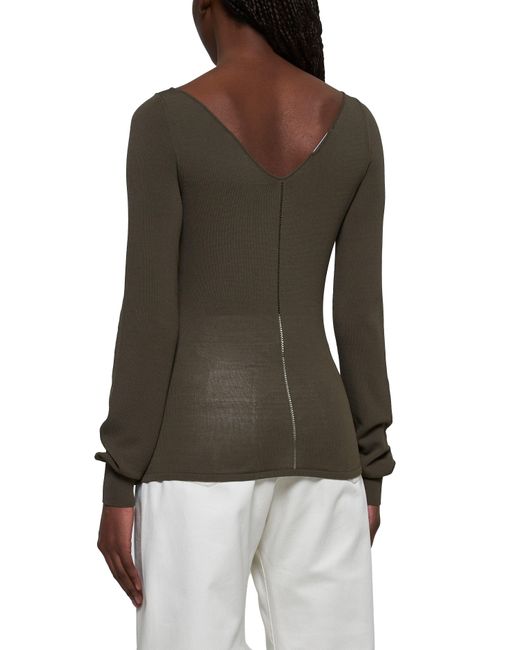 Lemaire Green Knit Top