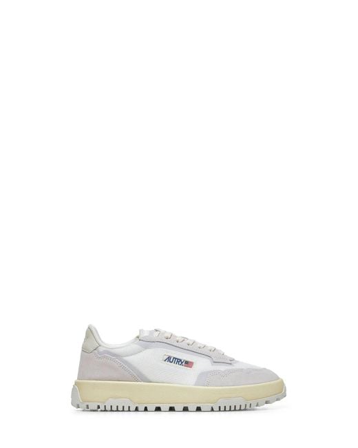 Autry White Wildpace Low Sneakers