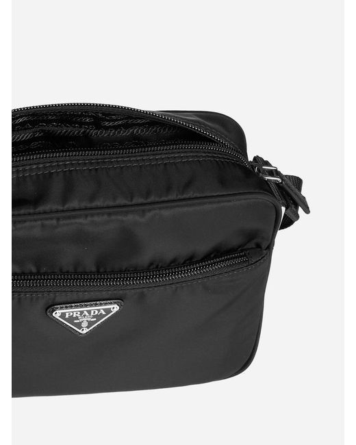 Prada Re-nylon Camera Bag in White | Lyst