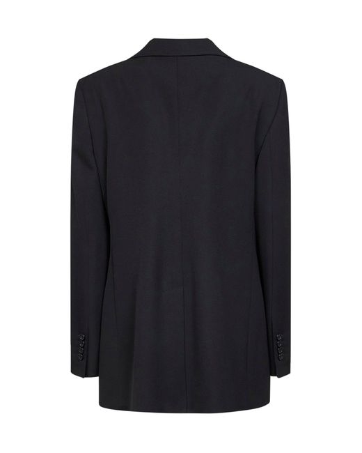 Dolce & Gabbana Blue Wool Gabardine Jacket