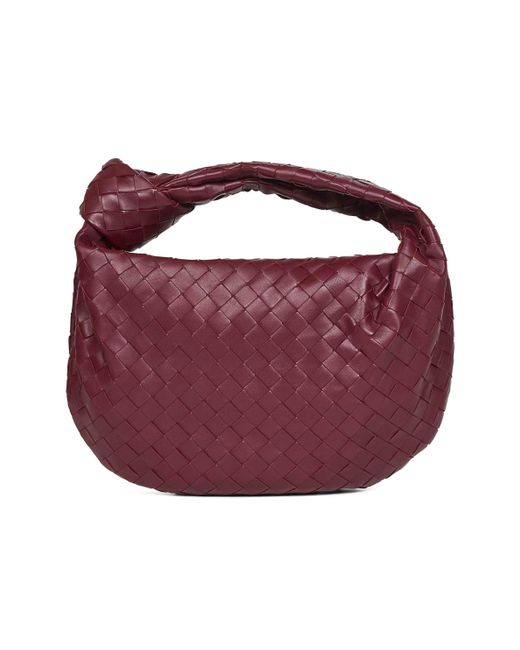 Borsa A Mano Jodie Small di Bottega Veneta in Purple