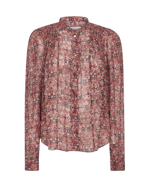Blusa Noeline di Isabel Marant in Pink