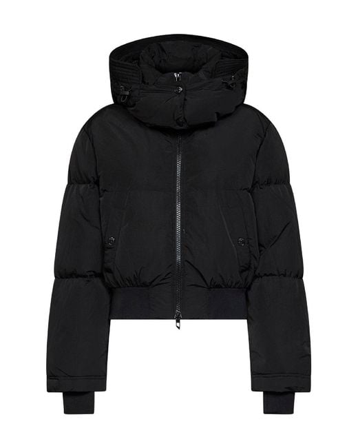 DIESEL Black W-Peyt-Short-New-Wd Hooded Down Jacket