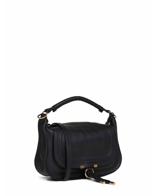 Chloé Blue Marcie Small Shoulder Bag