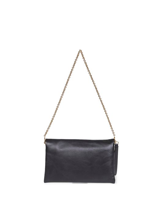 Fendi White Mamma Baguette Pouch Clutch