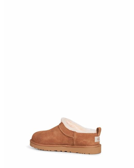 Ugg Brown Chestnut Classic Micro Mules for men