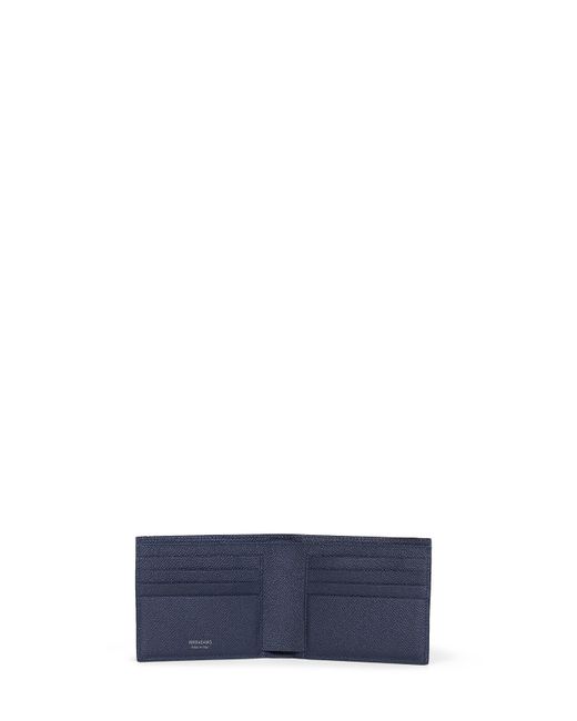 Ferragamo White Dark Hammered Calfskin Gancini Wallet<Br for men