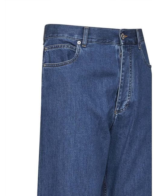 Bottega Veneta Blue Denim Jeans, Medium for men