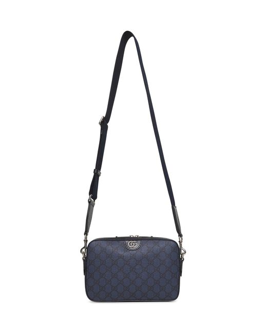 Gucci Blue Ophidia Small Crossbody Bag for men