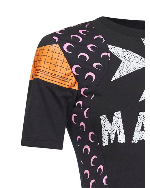 T-Shirt Baby-Fit di MARINE SERRE in Black