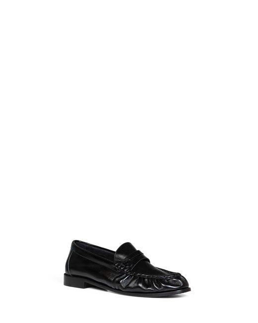 Saint Laurent Black Smooth Leather Le Loafer Soft Loafers for men