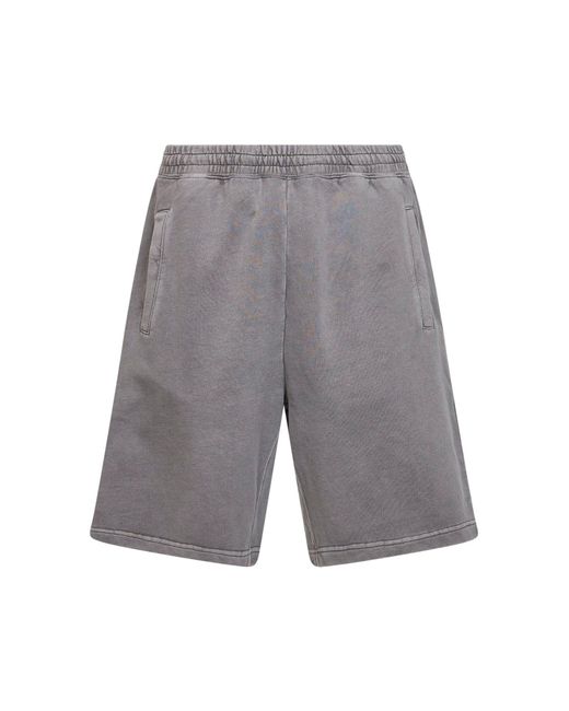 Carhartt Gray Nelson Sweat Shorts for men