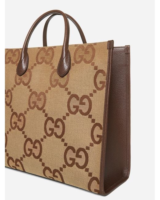 Gucci Natural Jumbo gg Tote Bag for men