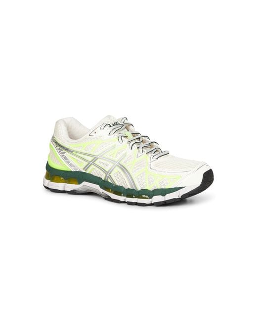 Asics Green Cream Gel-Kayano 20 Sneakers for men