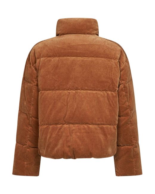 Polo Ralph Lauren Brown Tan Corduroy Padded Jacket