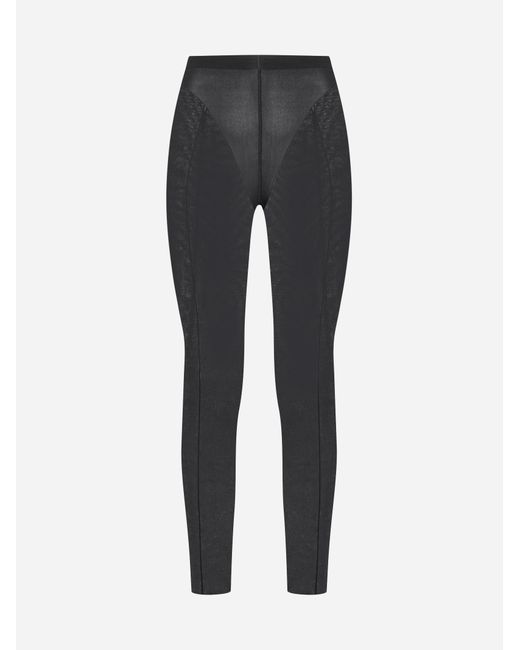 Mugler X Wolford Tights in Black