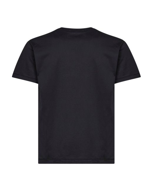 Stone Island Black 60/2 Cotton Jersey Slim-Fit T-Shirt for men