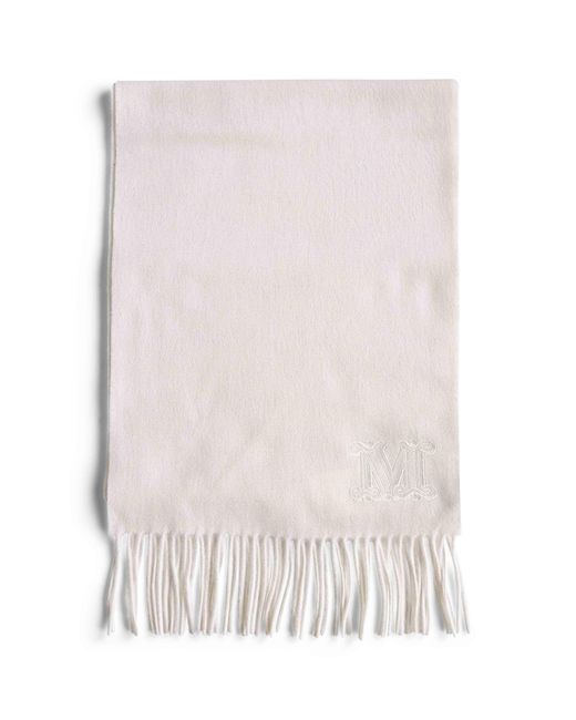 Max Mara White Scarves & Wraps