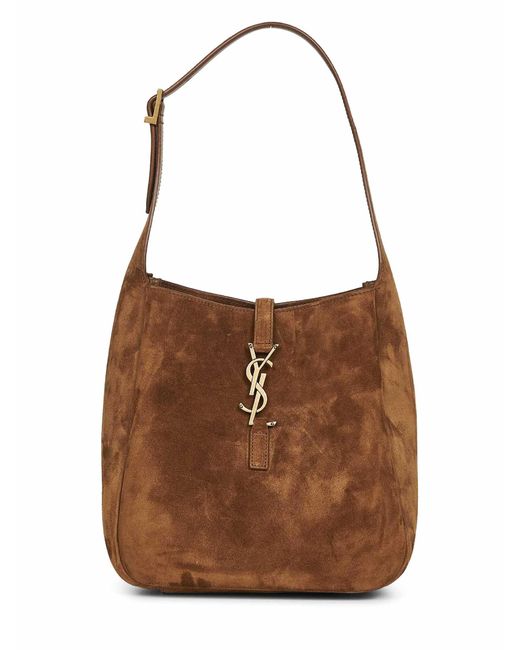 Saint Laurent Brown Caramel Cognac Le 5 À 7 Small Soft Shoulder Bag