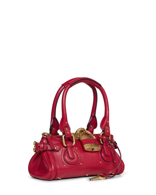Chloé Red Tulip Paddington Small Handbag